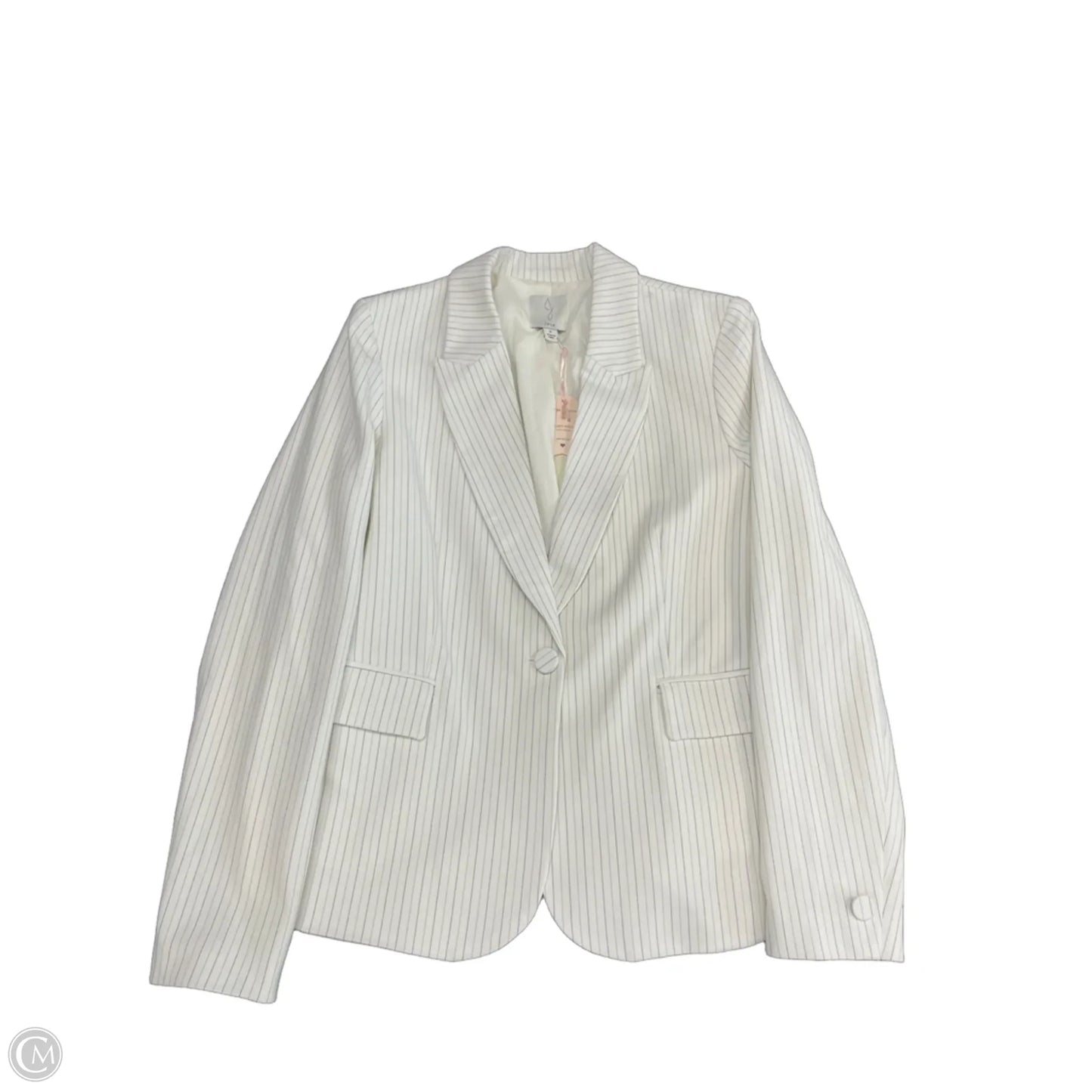 Blazer By Joie In Striped Pattern, Size: 8