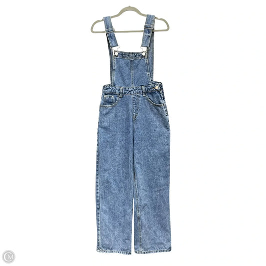 Overalls By Clothes Mentor In Blue Denim, Size: S