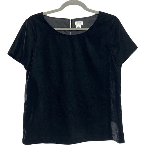 Top Short Sleeve By J. Crew In Black, Size: Xs