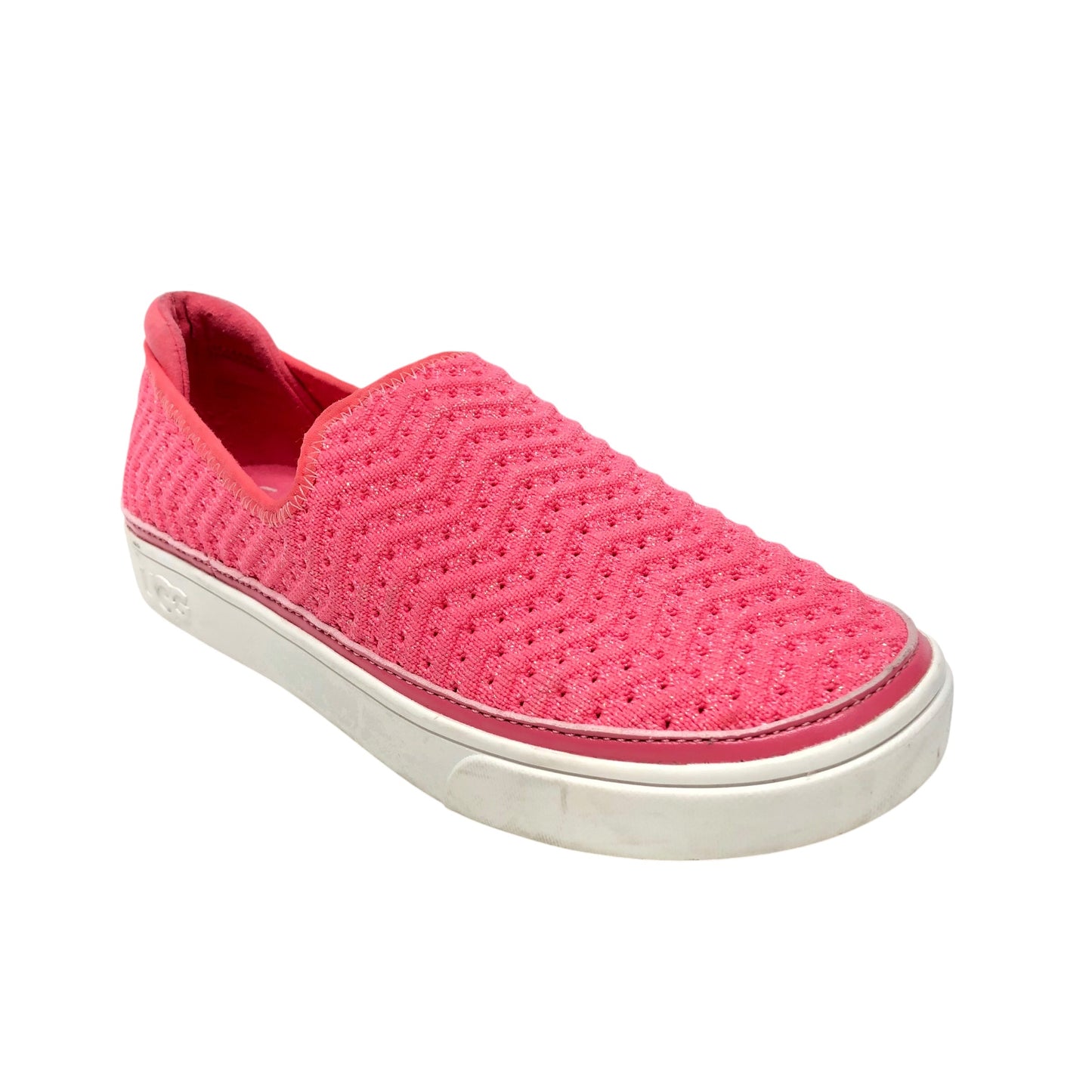 Shoes Designer By Ugg In Pink, Size: 7.5