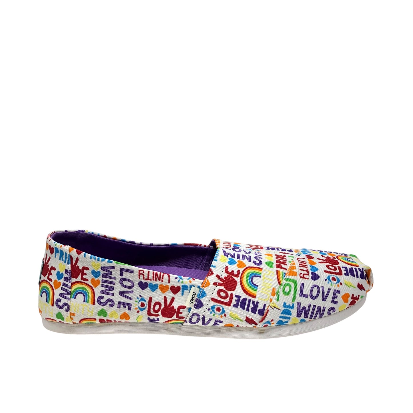 Shoes Sneakers By Toms In Multi-colored, Size: 10