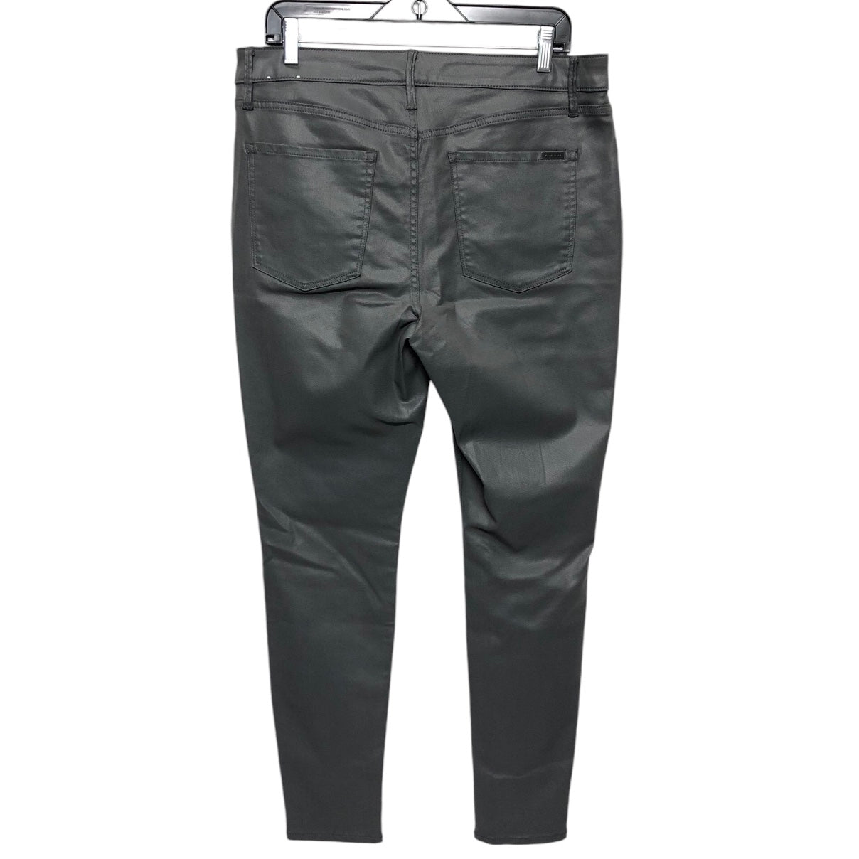 Jeans Skinny By White House Black Market In Silver, Size: 12