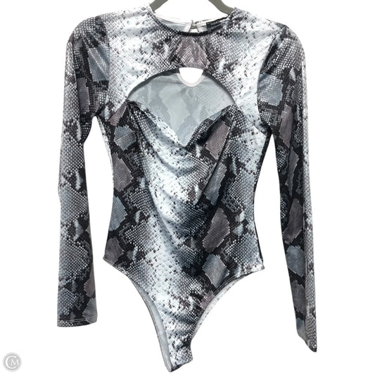 Bodysuit By Fashion Nova In Animal Print, Size: S