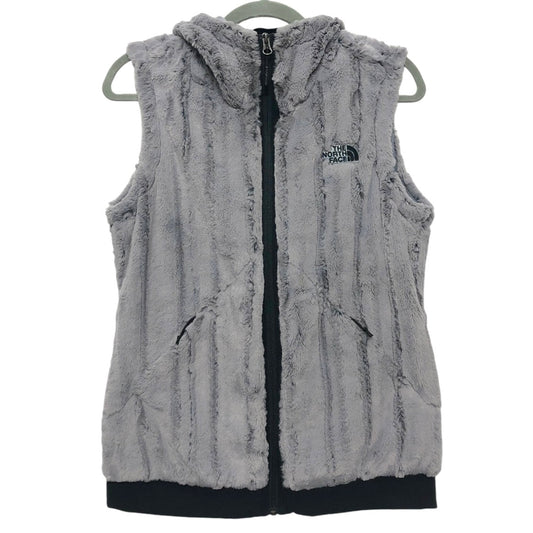 Vest Faux Fur & Sherpa By The North Face In Grey, Size: S