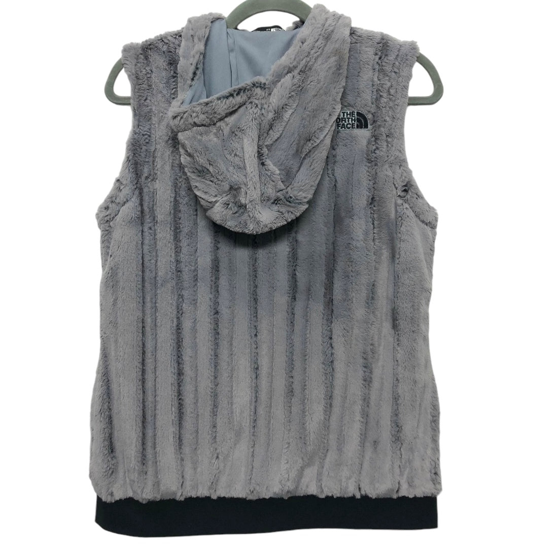 Vest Faux Fur & Sherpa By The North Face In Grey, Size: S