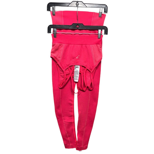 Athletic Pants 2pc By Gym Shark In Pink, Size: M