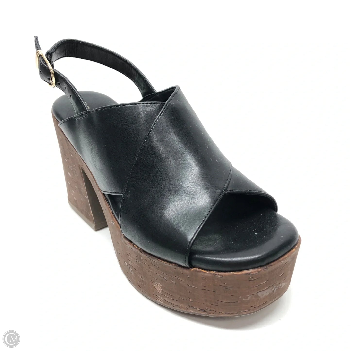 Shoes Heels Block By Madden Girl In Black & Brown, Size: 7.5