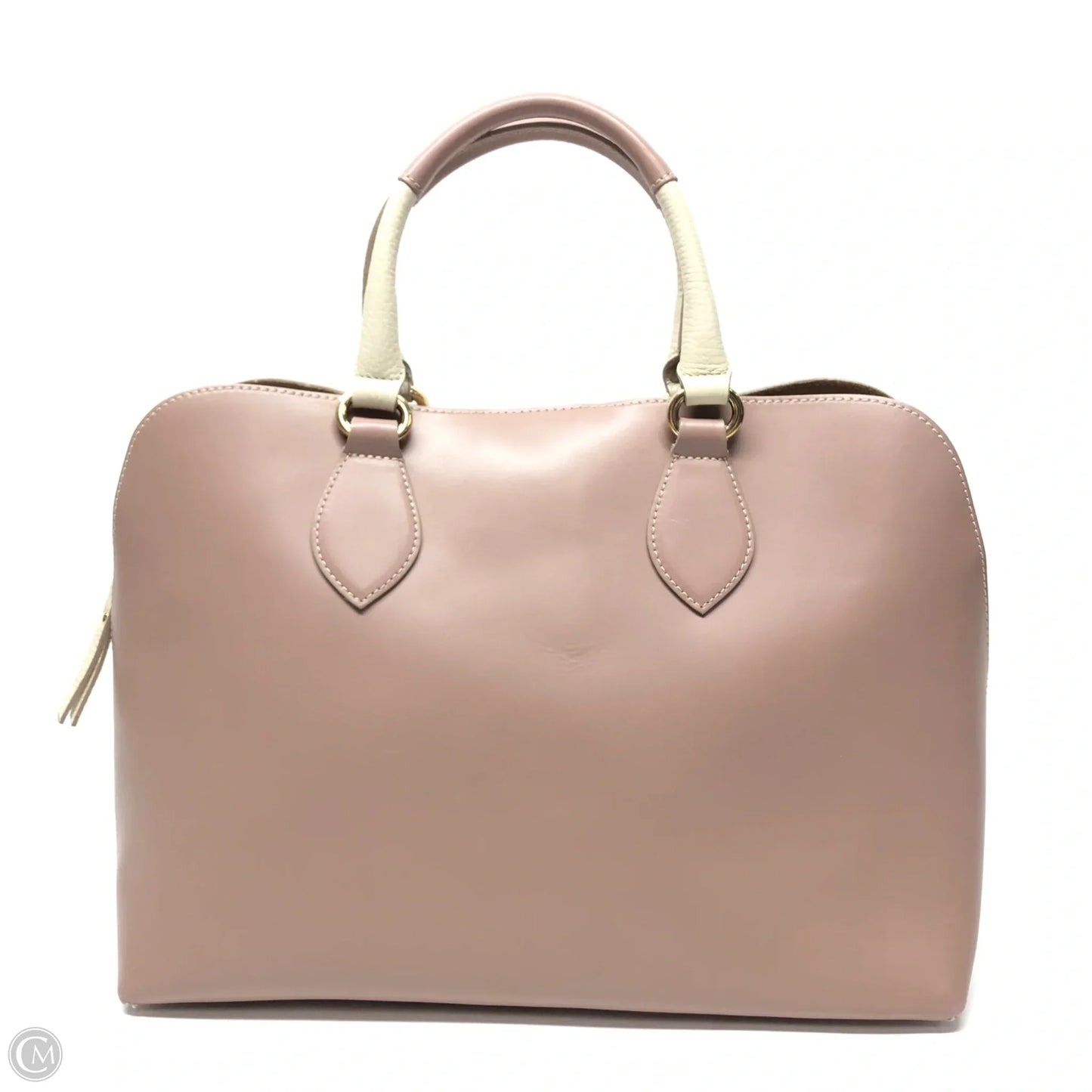 Handbag Leather By Cmb, Size: Large
