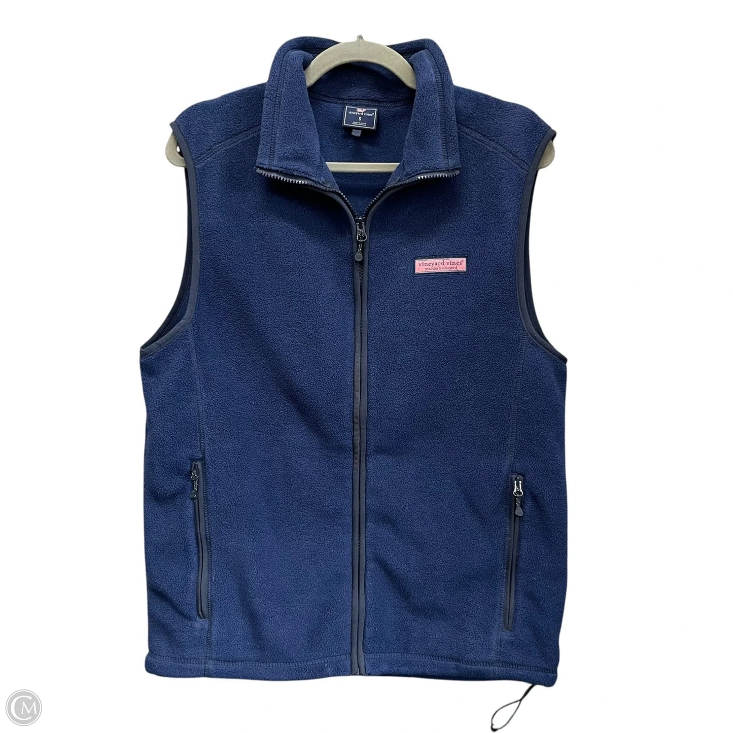 Vest Fleece By Vineyard Vines In Blue, Size: S