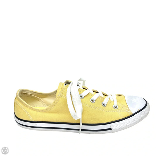 Shoes Sneakers By Converse In Yellow, Size: 8.5