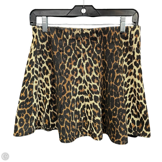 Skirt Mini & Short By Clothes Mentor In Animal Print, Size: S