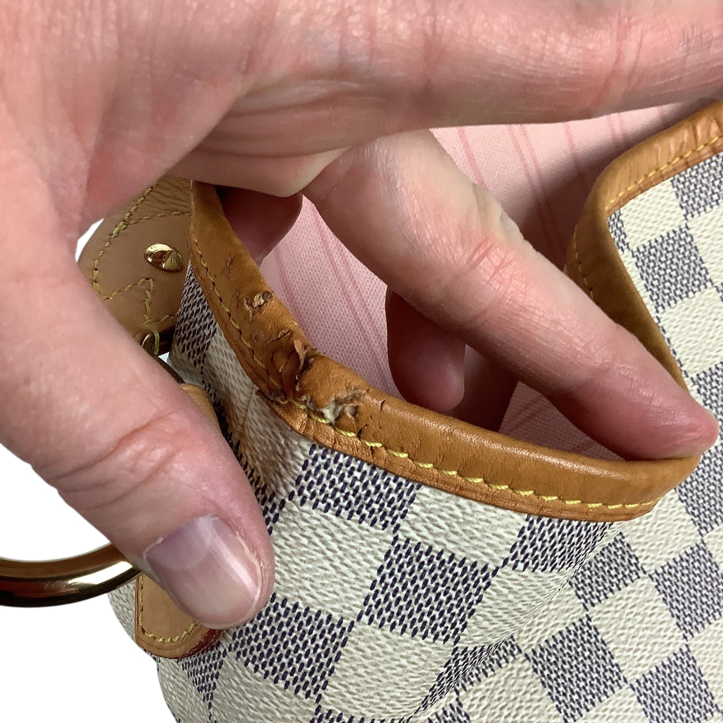 Handbag Luxury Designer By Louis Vuitton, Size: Large