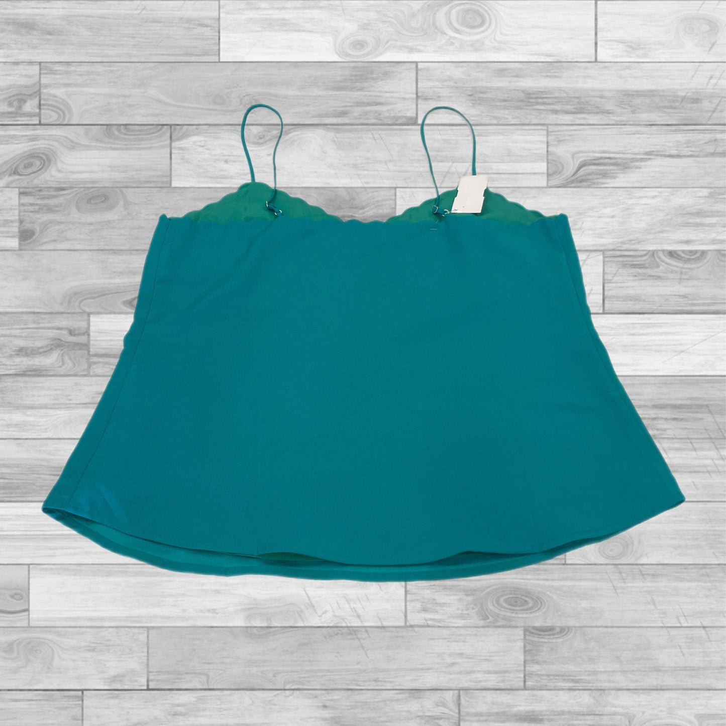 Tank Top By J. Crew In Green, Size: 10