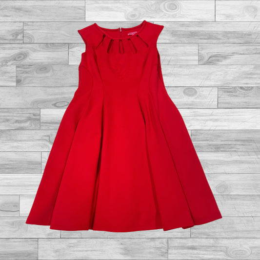 Dress Casual Short By Betsey Johnson In Red, Size: 6