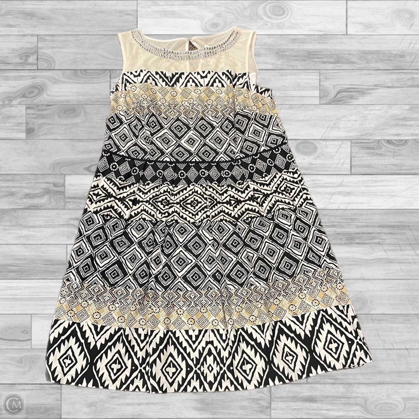 Dress Casual Short By Roz And Ali In Multi-colored, Size: 16