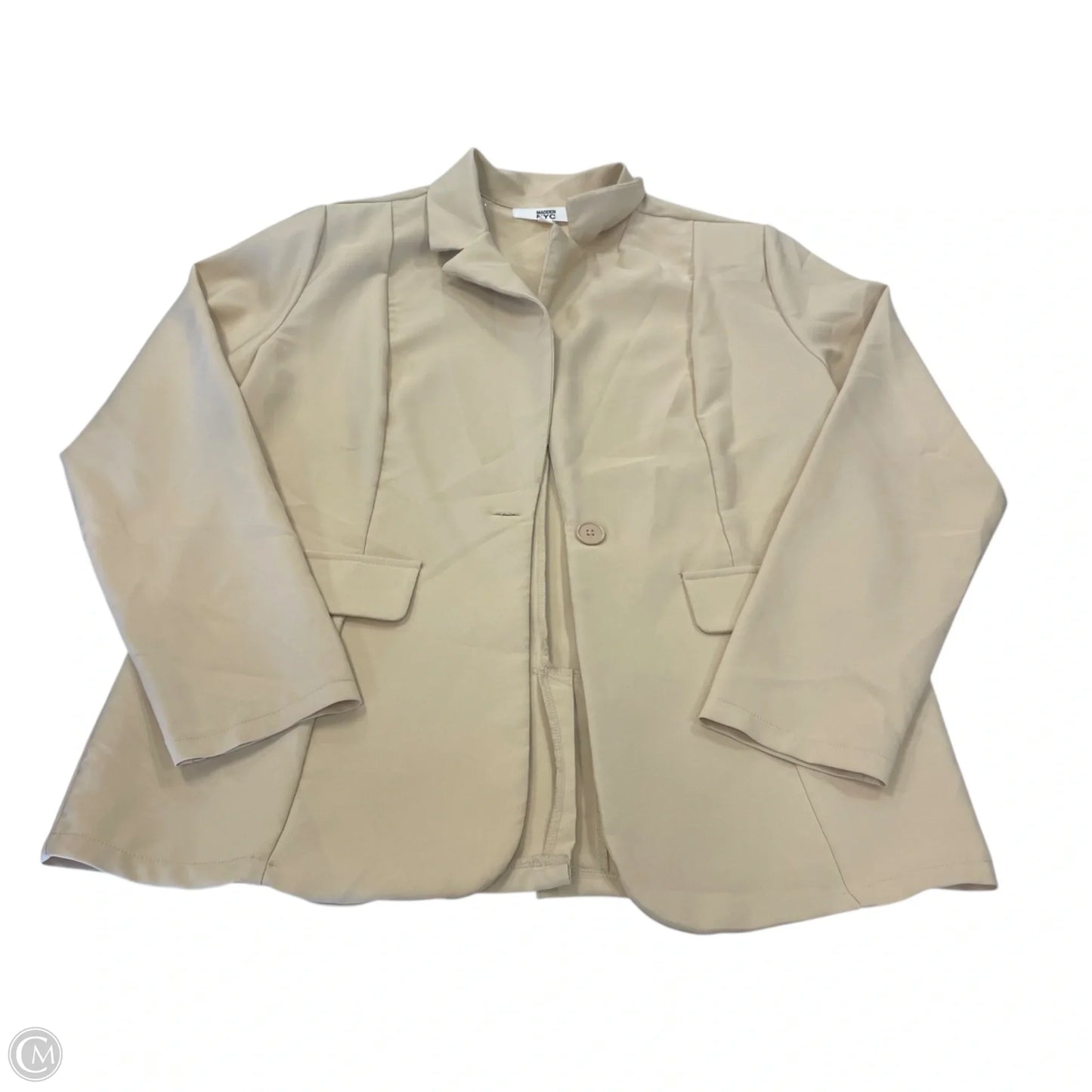 Blazer By Madden Girl In Tan, Size: Xl