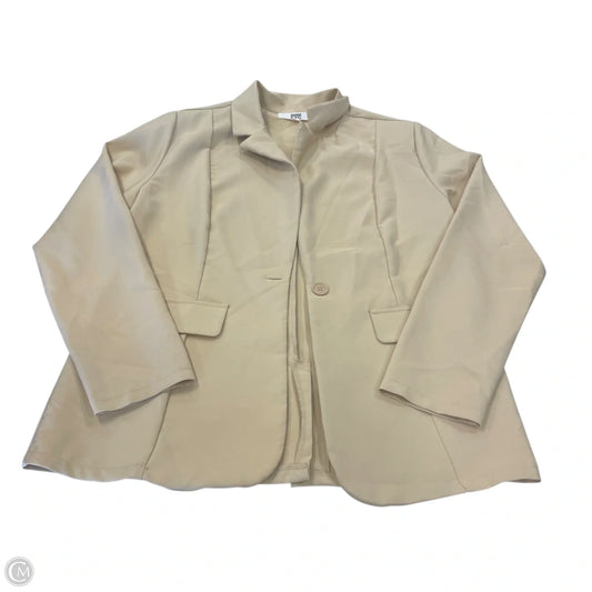 Blazer By Madden Girl In Tan, Size: Xl