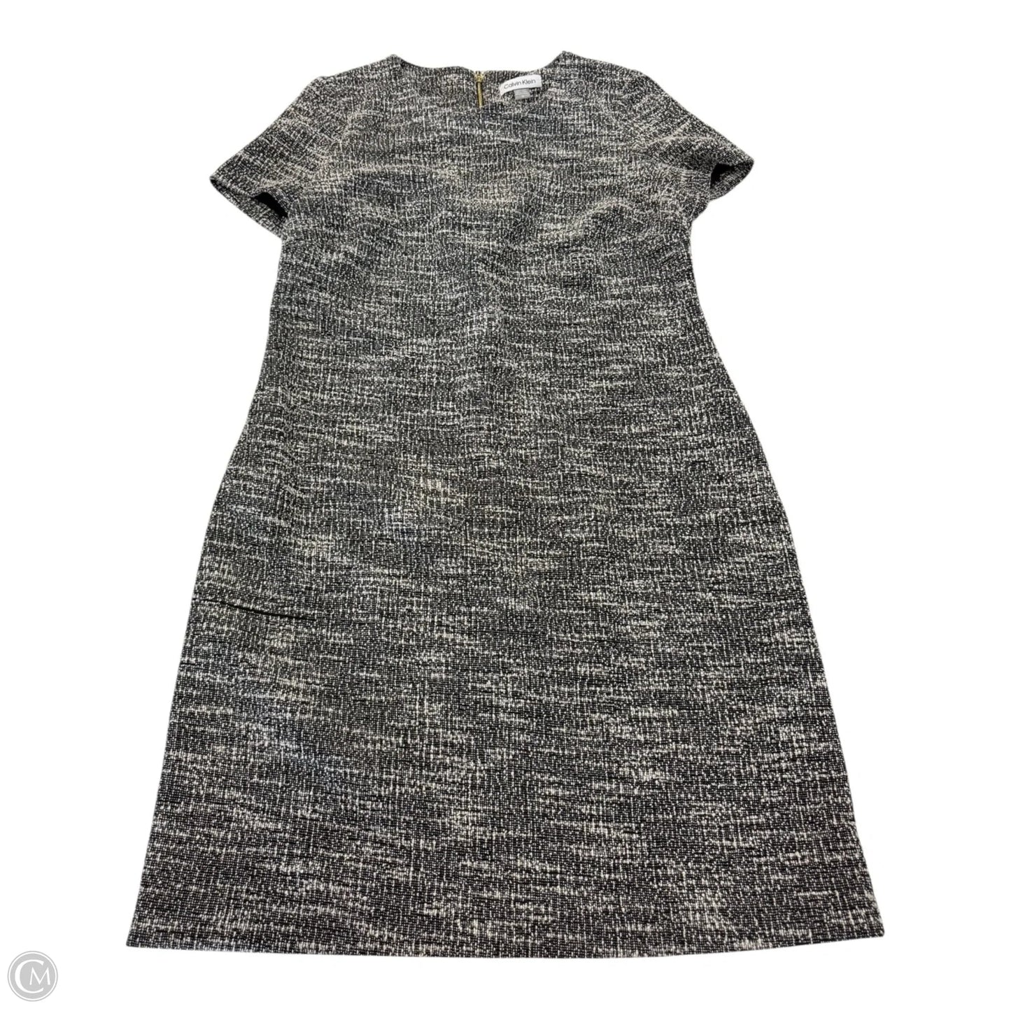 Dress Casual Short By Calvin Klein In Grey, Size: 12