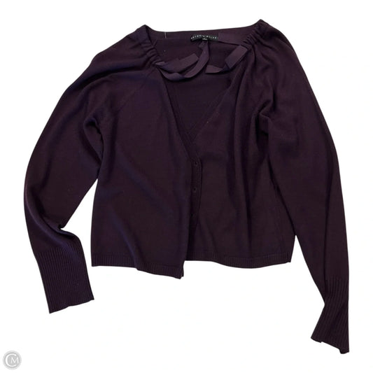 Cardigan By Antonio Melani In Purple, Size: L