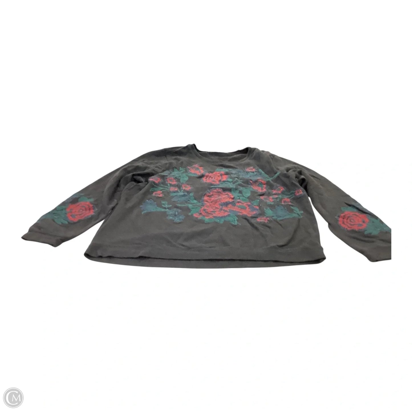 Top Long Sleeve By Lucky Brand In Black, Size: L