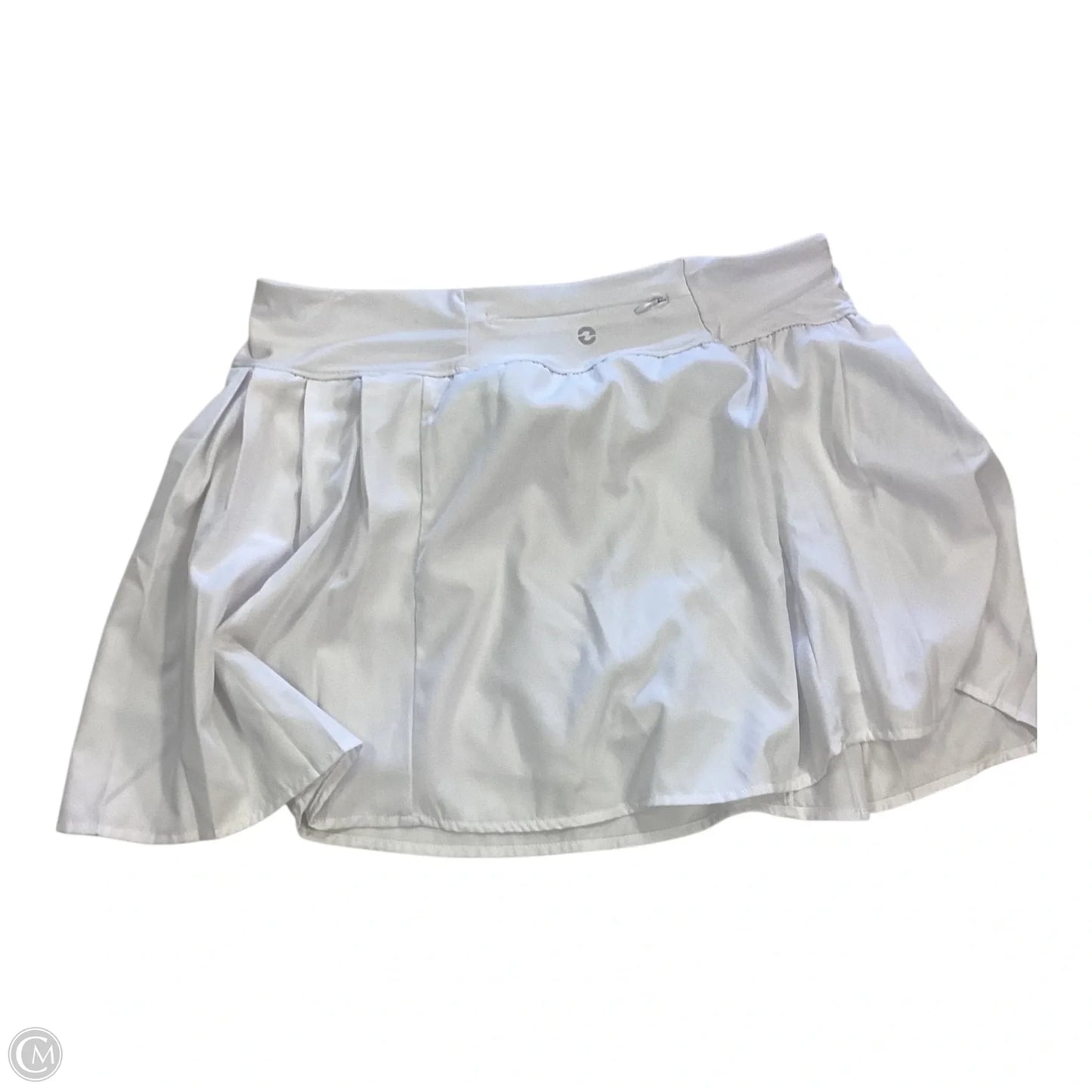 Skort By Clothes Mentor In White, Size: L