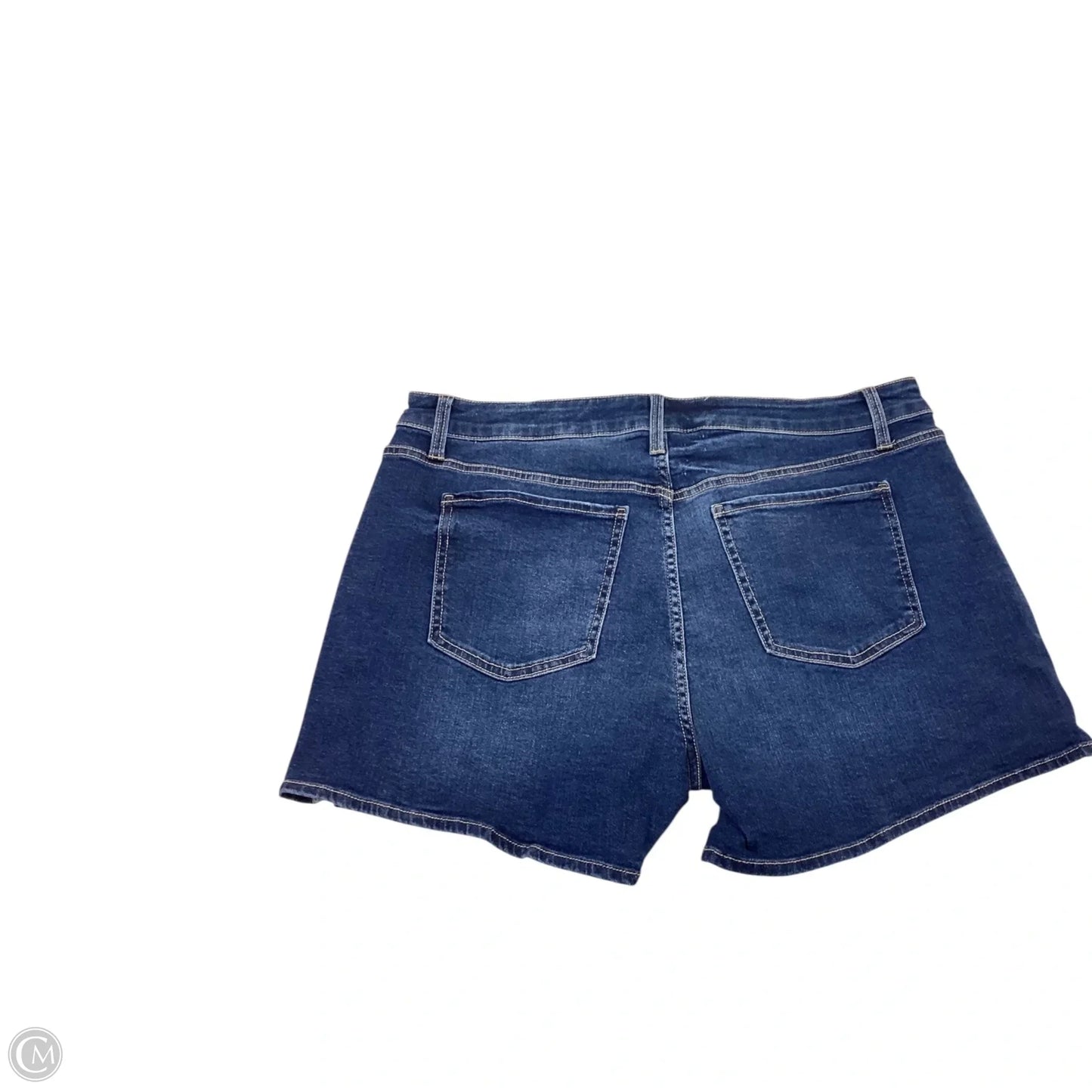 Shorts By Terra & Sky In Blue Denim, Size: 18