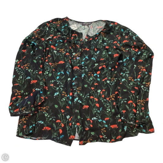 Top Long Sleeve By Lane Bryant In Floral Print, Size: 18