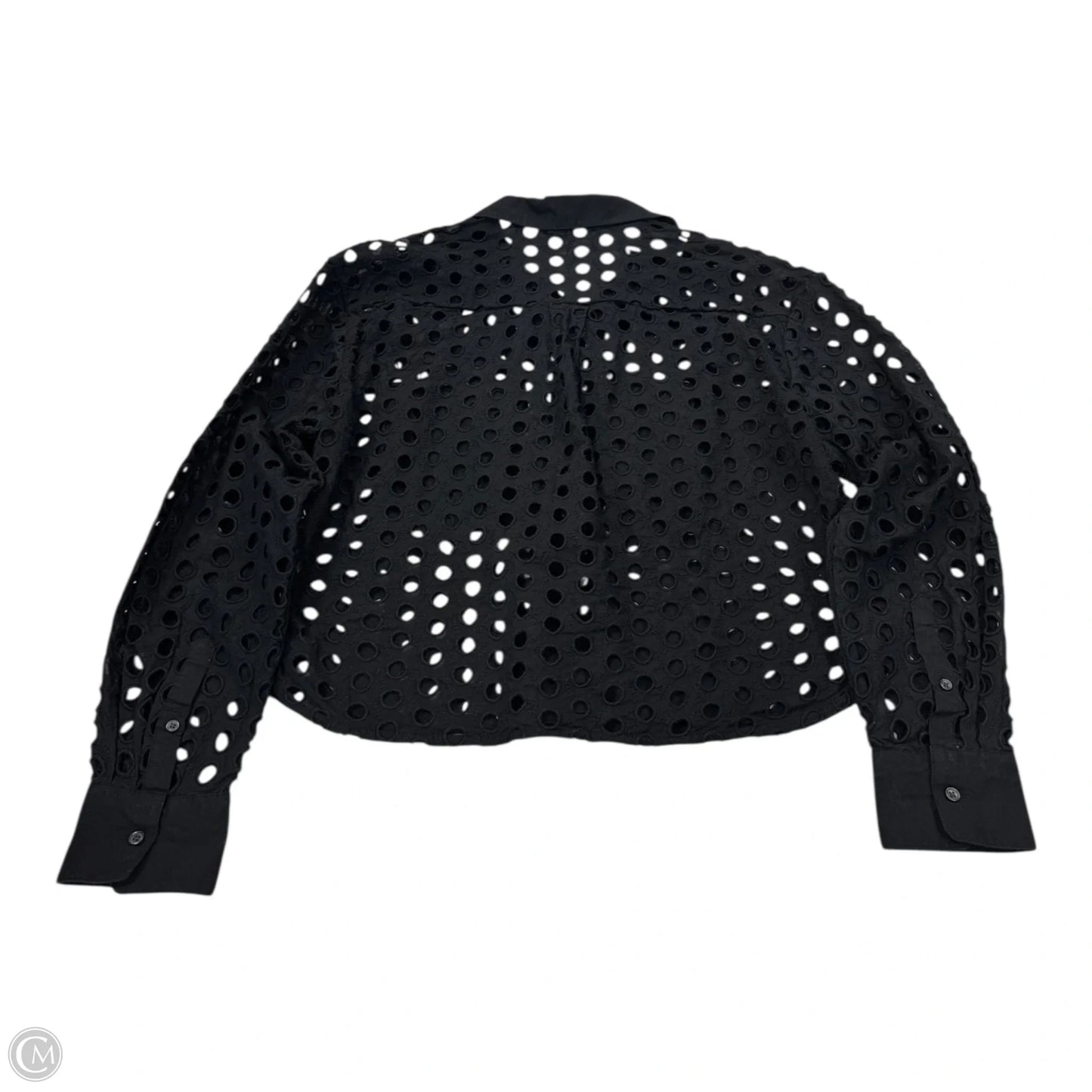 Top Long Sleeve By Gap In Black, Size: S