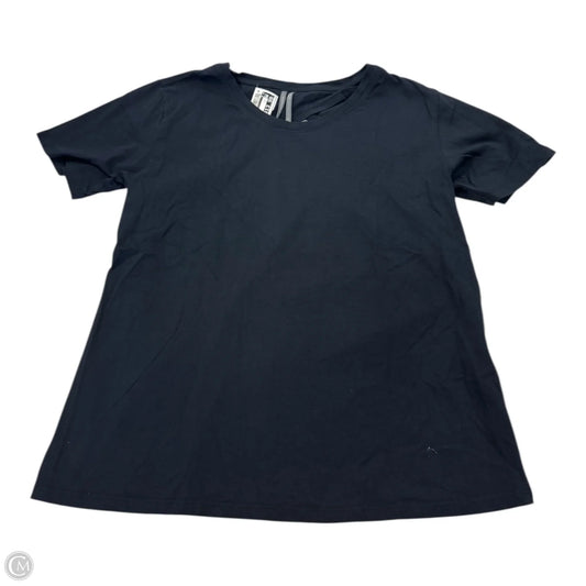 Top Short Sleeve Basic By Anthropologie In Black, Size: S