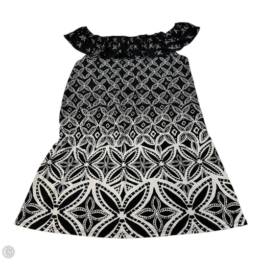 Dress Casual Short By White House Black Market In Black & White, Size: Xl