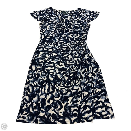 Dress Casual Short By Ralph Lauren In Blue & White, Size: 14p