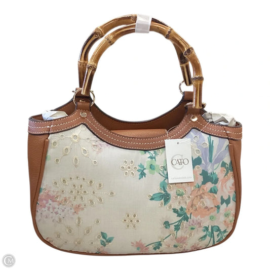 Handbag By Cato, Size: Medium