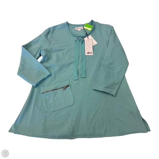 Top Long Sleeve By Neon Buddha In Blue, Size: S