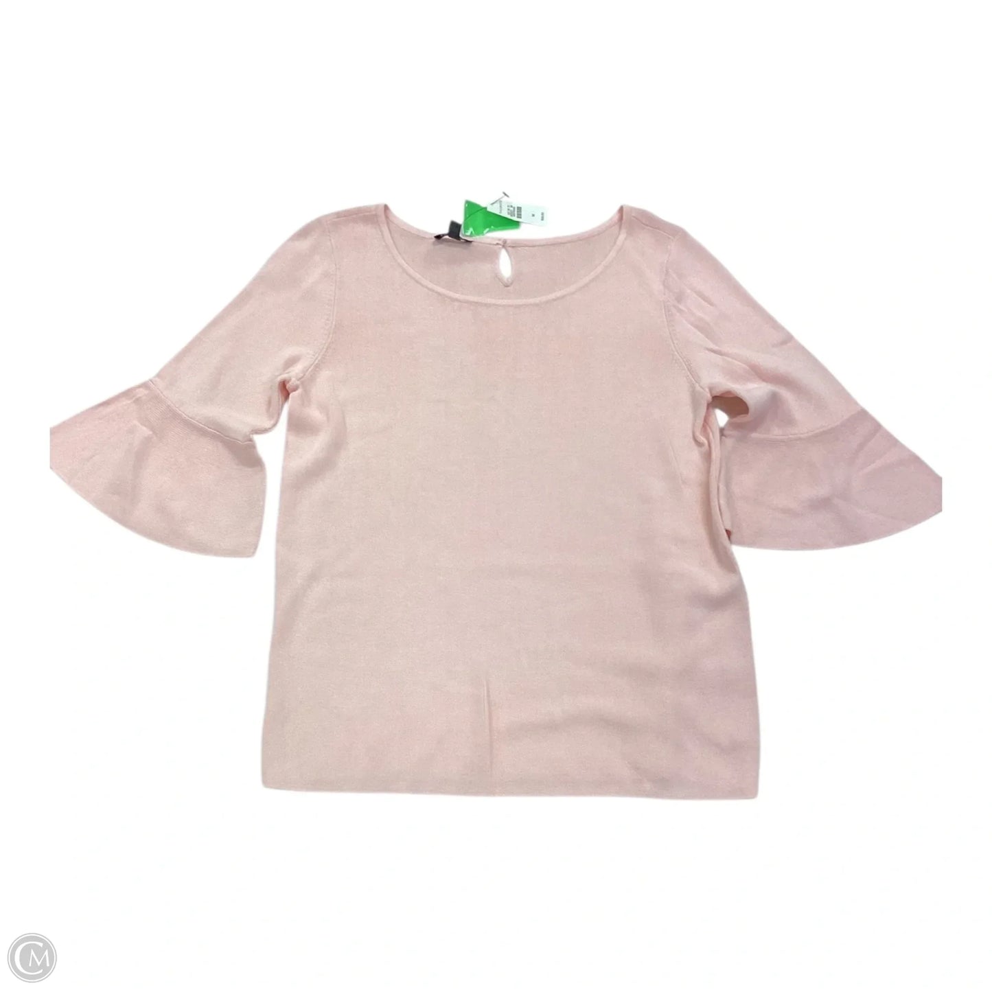 Top 3/4 Sleeve By Talbots In Pink, Size: M