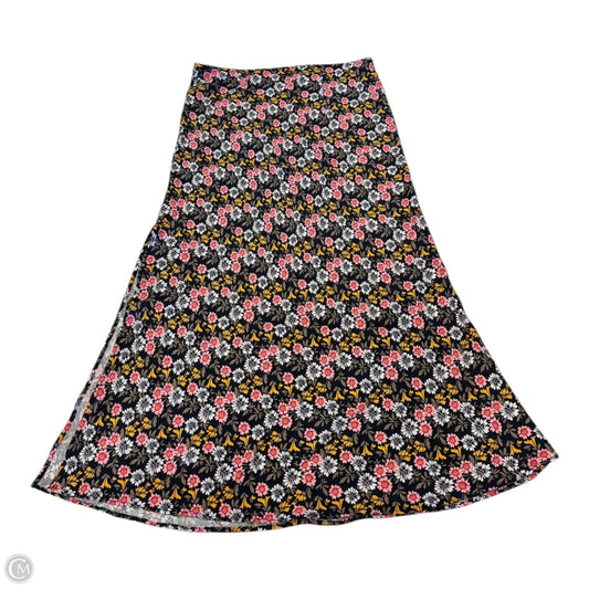 Skirt Maxi By Loft In Floral Print, Size: S