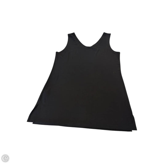 Top Sleeveless Basic By Clothes Mentor In Black, Size: L