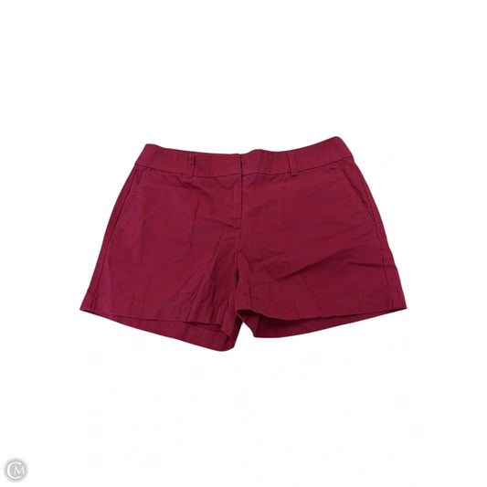 Shorts By Loft In Maroon, Size: 4