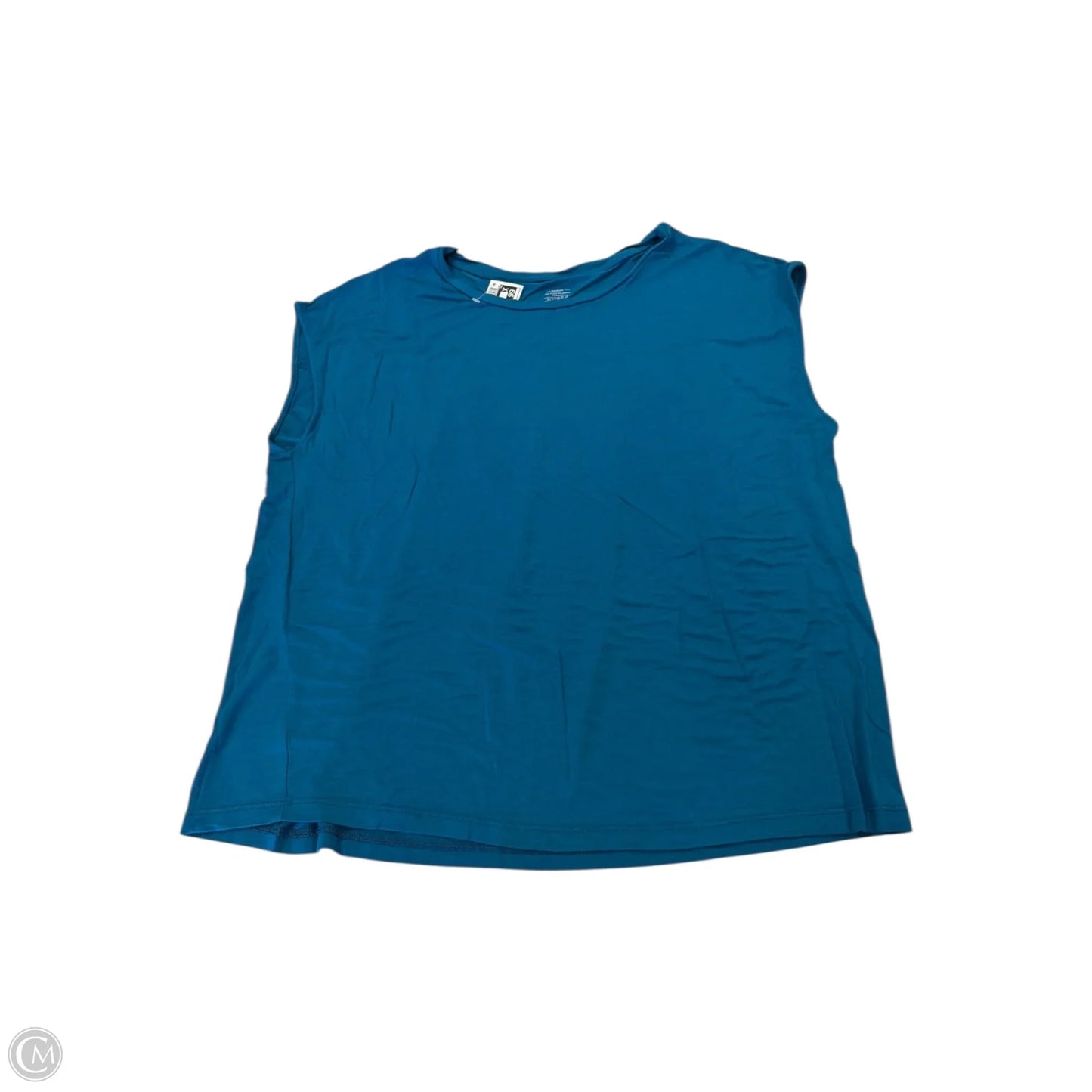 Top Sleeveless Basic By Clothes Mentor In Blue, Size: M