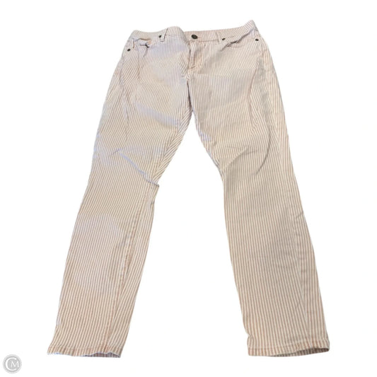 Pants Other By Loft In Striped Pattern, Size: M