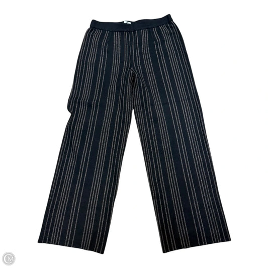 Pants Wide Leg By Misook In Black & Tan, Size: L