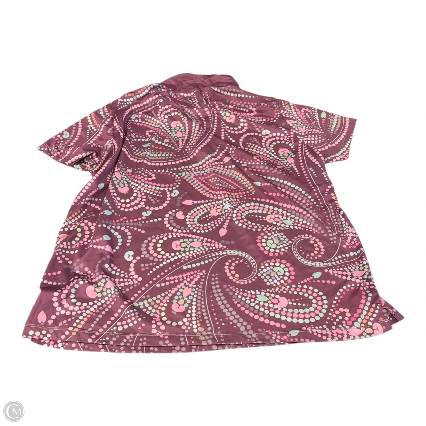 Athletic Top Short Sleeve By Clothes Mentor In Purple, Size: 3x