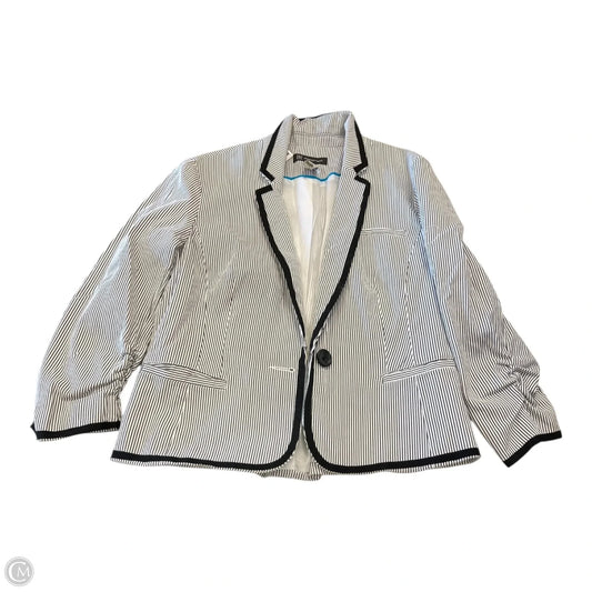 Blazer By Inc In Striped Pattern, Size: 10p