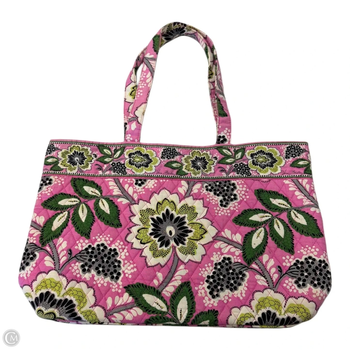 Handbag By Vera Bradley, Size: Large