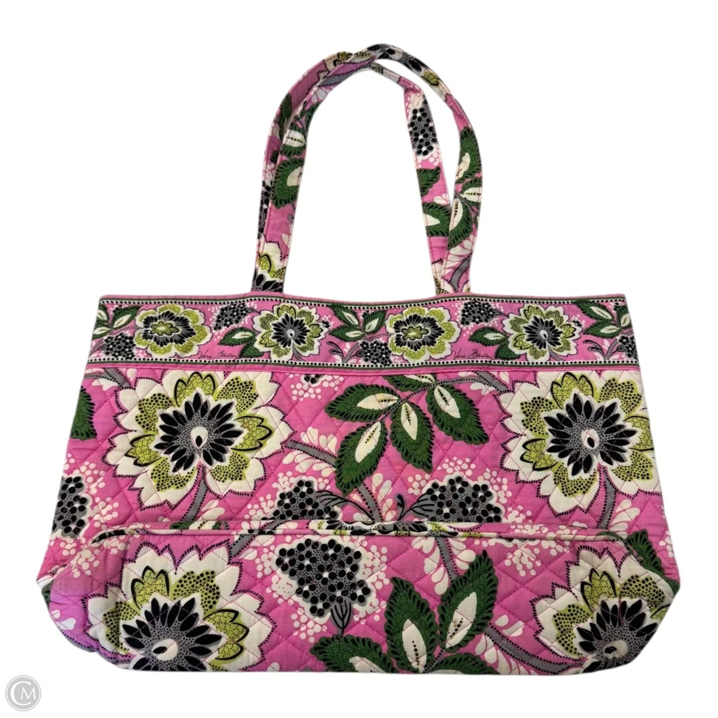 Handbag By Vera Bradley, Size: Large