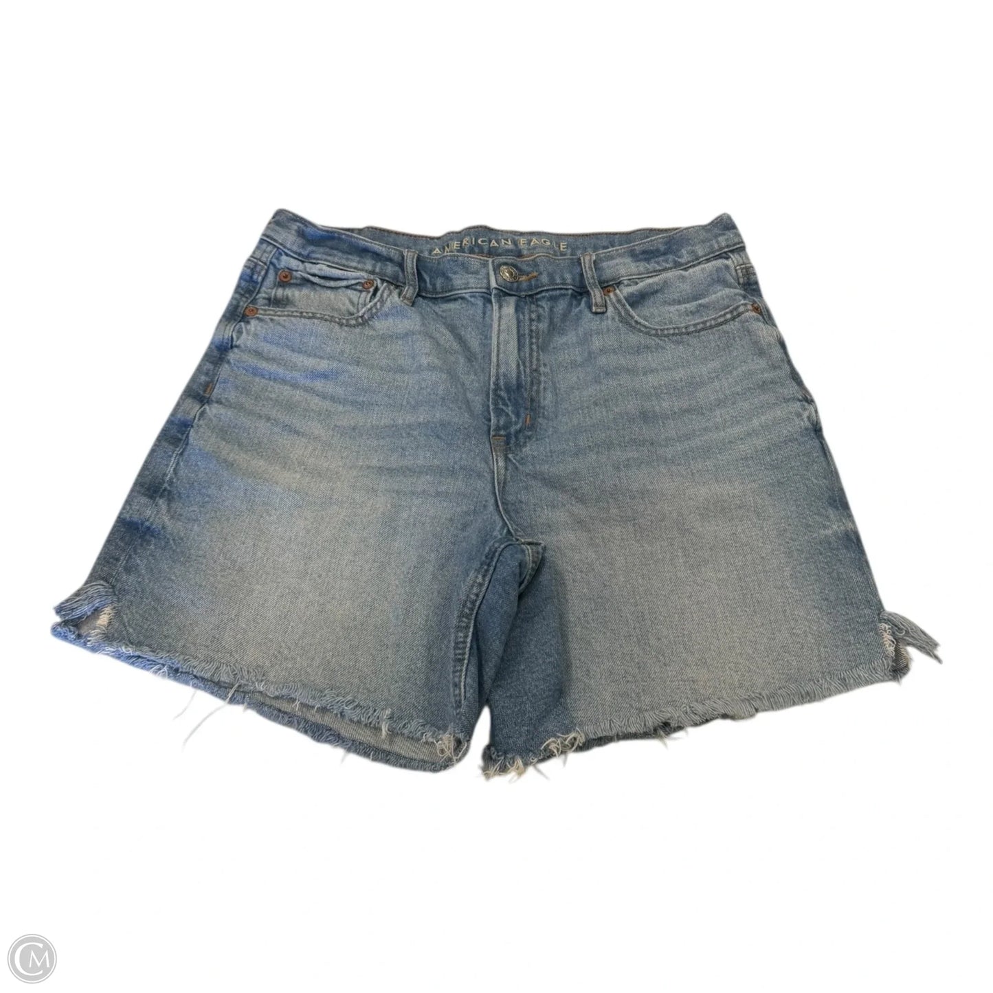 Shorts By American Eagle In Blue Denim, Size: 8