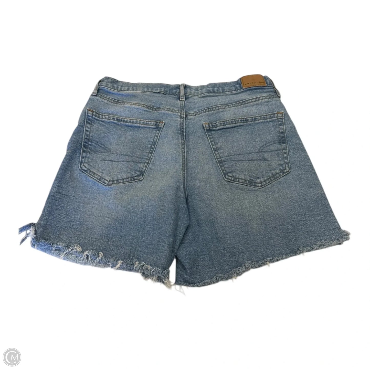 Shorts By American Eagle In Blue Denim, Size: 8