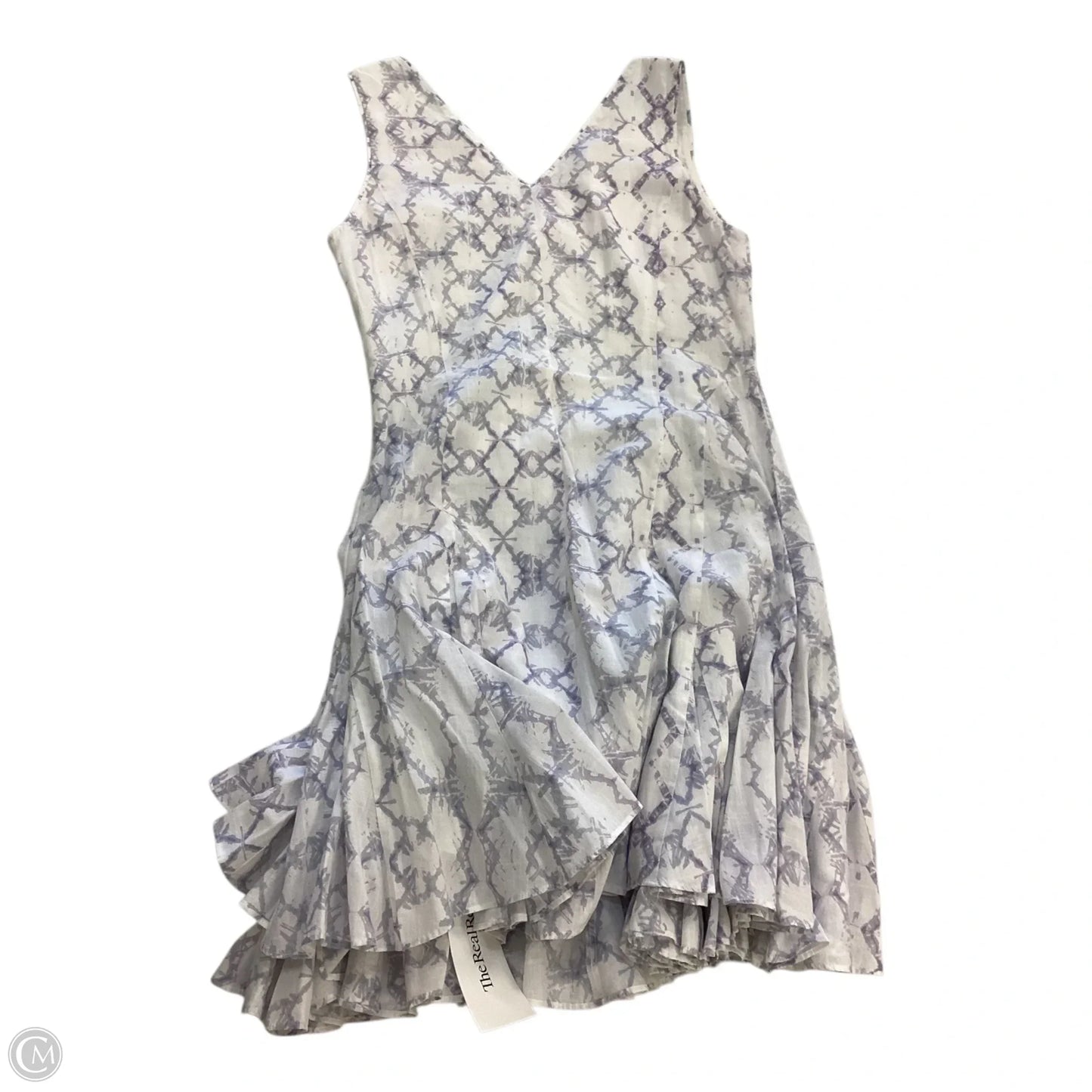 Dress Casual Short By Rebecca Taylor In Purple & White, Size: 6