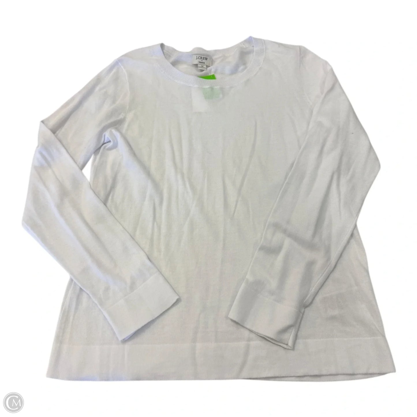 Top Long Sleeve Basic By J. Crew In White, Size: M