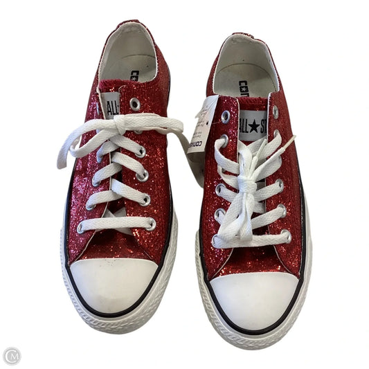 Shoes Athletic By Converse In Red, Size: 8