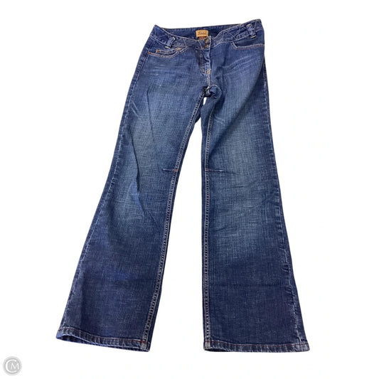 Jeans Straight By Louie In Blue Denim, Size: 8